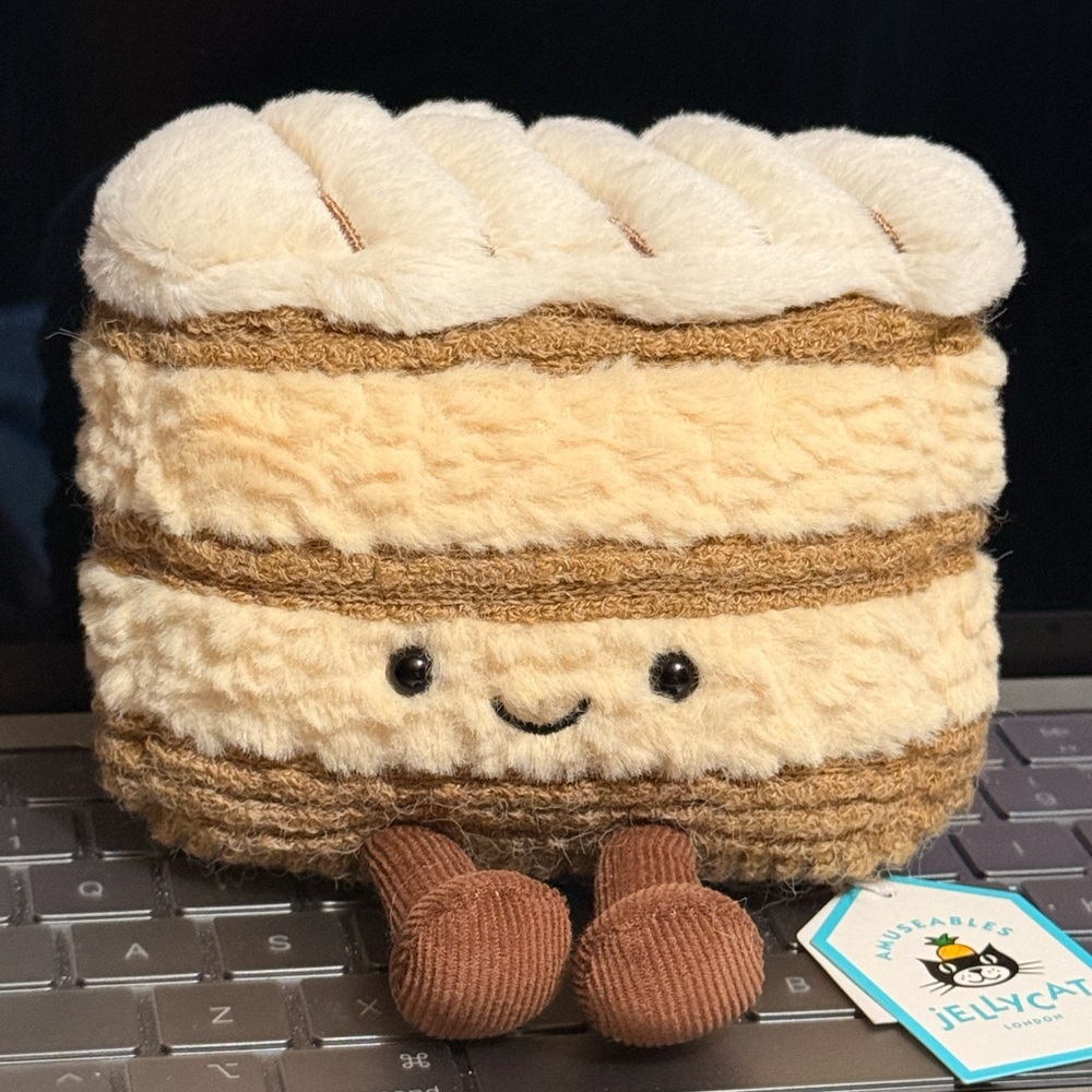 Jellycat Mille- Mille Feuille Plush toy NWT